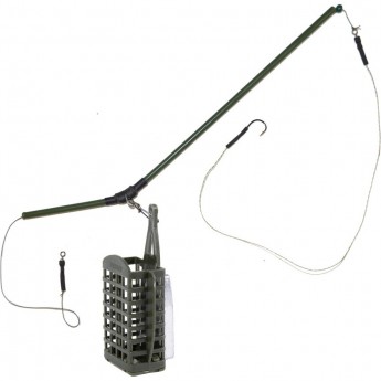 Фидерная кормушка SALMO FEEDER SQUARE квадратная, 060г