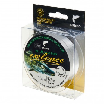 Леска монофильная SALMO DIAMOND EXELENCE FLUORO COATED Clear 150/023 Леска монофильная SALMO DIAMOND EXELENCE FLUORO COATED Clear 150/023