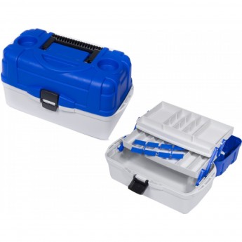 Ящик рыболовный пластиковый SALMO 2Х-Полки 012